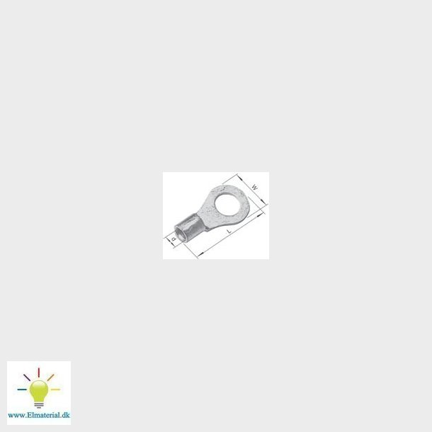Ringkabelsko 2,5 Uisoleret M5