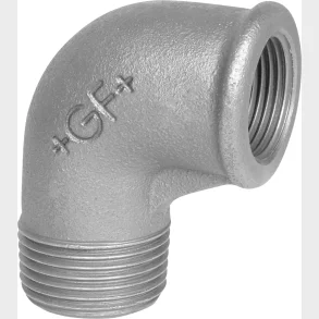 +Gf+ Vinkel Svart Mf/Np 90Gr 1X3/4