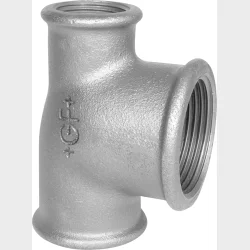 +Gf+ T-Piece Svart 3/4X1X3/4