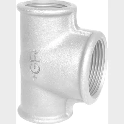 +Gf+ T-Stykke Galv. 3/4X1