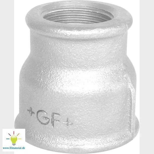 +Gf+ Formmuffe Galv. 1 1/4X1/2