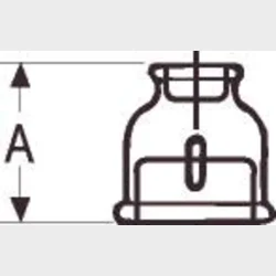 +Gf+ Formmuffe Galv. 1 1/4X1