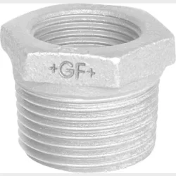 +Gf+ Nippelmuffe Galv. 1 1/2X3/8