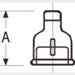 +Gf+ Spetshylsa Galv. 1 1/2X1