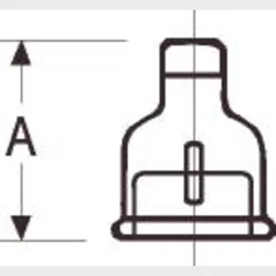 +Gf+ Spetshylsa Galv. 2 1/2X2