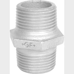 +Gf+ Brystnippel Galv. 1 1/4