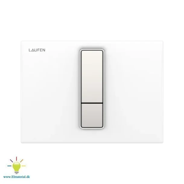 Lis Trykplade Aw104 Hvid/Matkrom