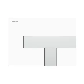 Lis Trykplade Aw100 Hvid/Matkrom