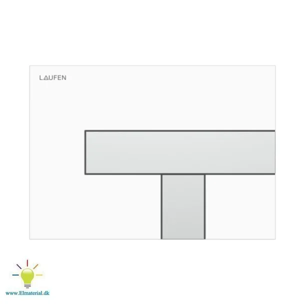 Lis Trykplade Aw100 Hvid/Matkrom