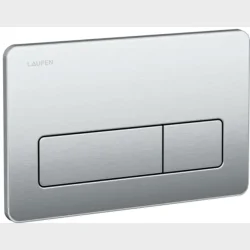 Laufen Trykplade Dobbelt Skyl Rustfri