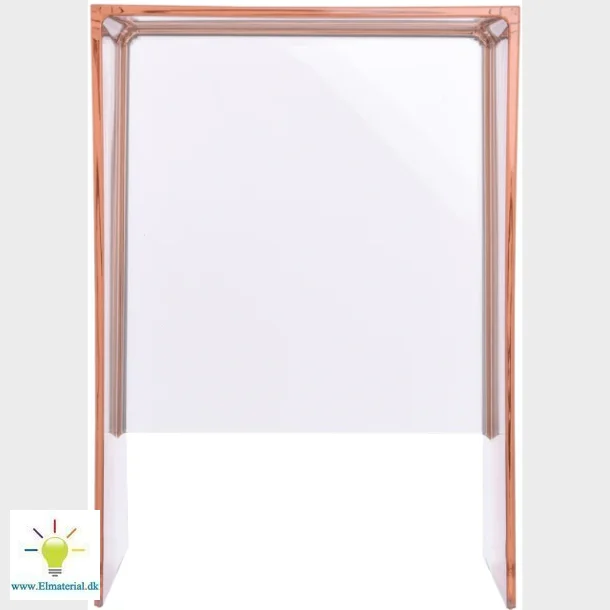 Kartell By Laufen Max Beam Skammel Rosa