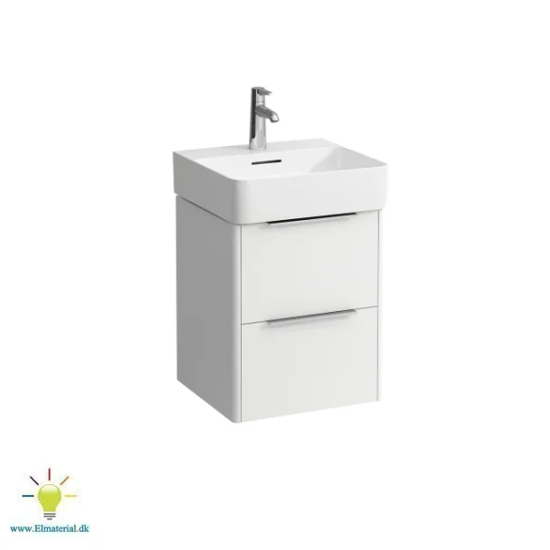 Base 45 Vaskeskab Hvid Hjglans Skuffer