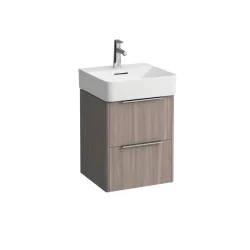 Base 45 Vaskeskab Lys Elm Med 2 Skuffer