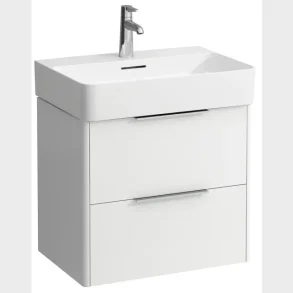 Base 60 Vaskeskab Hvid Med 2 Skuffer