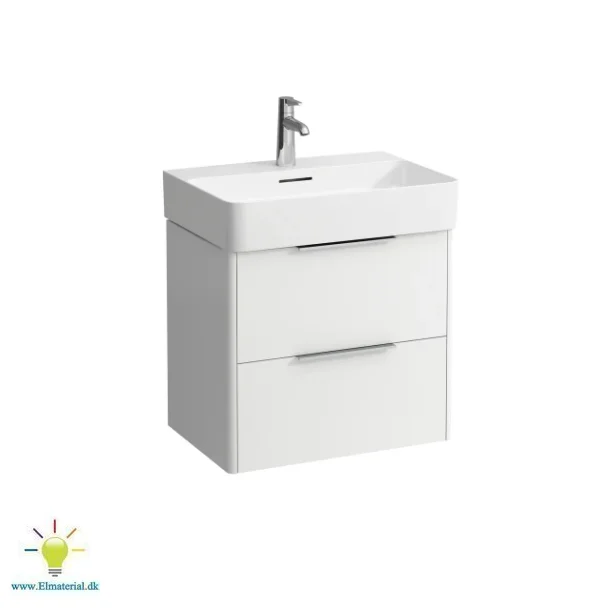 Base 60 Vaskeskab Hvid Hjglans Skuffer