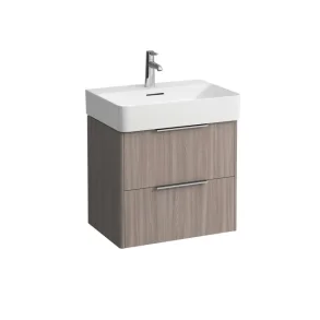 Base 60 Vaskeskab Lys Elm Med 2 Skuffer