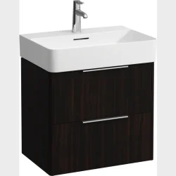 Base 60 Vaskeskab Mrk Elm Med 2 Skuffer