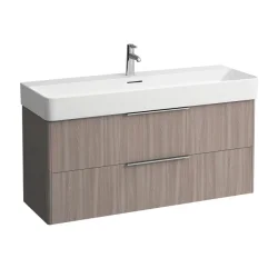 Base 105 Vaskeskab Lys Elm Med 2 Skuffer