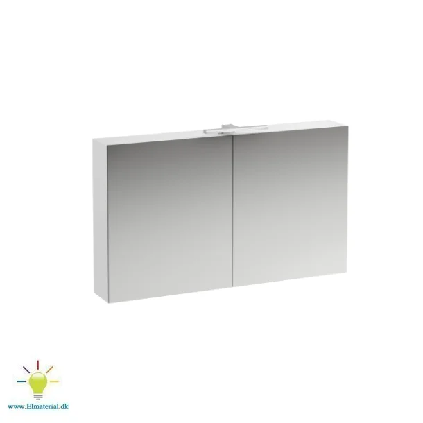 Base Spejlskab 120 Cm Hvid Hjglans