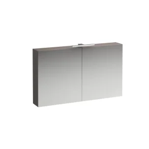 Base Spejlskab 120 Cm Lys Elm