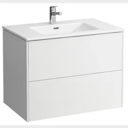 Pro S Hvid Mbelpakke Med Vask 80 Cm