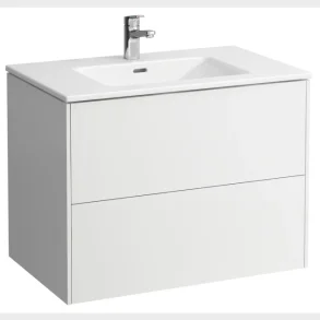 Pro S Hvid M�belpakke Med Vask 80 Cm