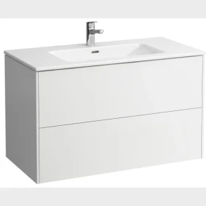 Pro S Hvid M�belpakke Med Vask 100 Cm