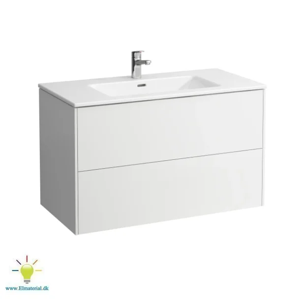 Pro S Hvid Hg Mbelpakke Med Vask 100 Cm