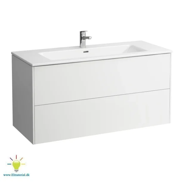 Pro S Hvid Mbelpakke Med Vask 120 Cm