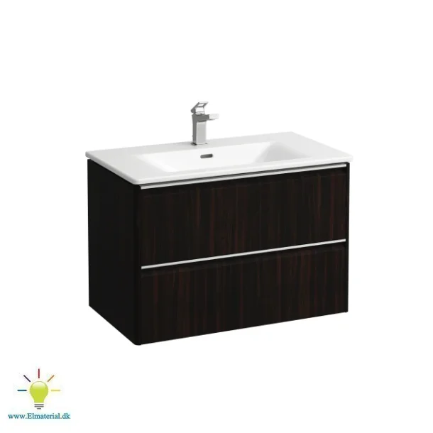 Laufen Palace M�belpakke 80Cm, M�rk Elm