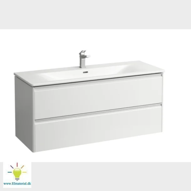 Palace Mbelpakke 2Skuffer 120X45 Hvidhg