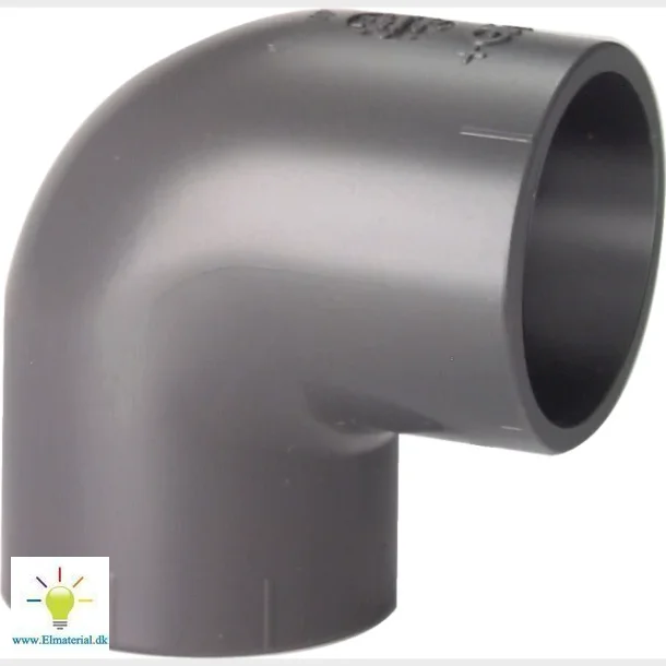 Pvc Vinkel 90Gr.  40 Mm