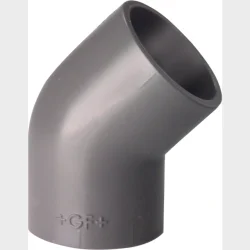 Pvc Vinkel 45Gr.  63 Mm