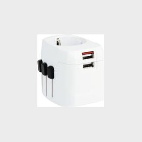 Adapter World Pro Light Usb Schuko