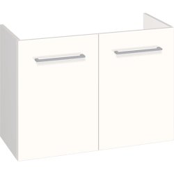 Johansen Mbel 80 Cm Med Lger I Hvid Hjglans - Uden Vask