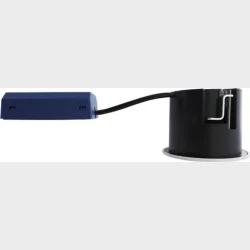 Blue-DL G3 GU10 Mat hvid rund, Indend�rs/udend�rs