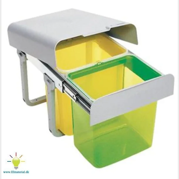 Ekko 2 Affaldssystem 2X16Ltr Beholdere