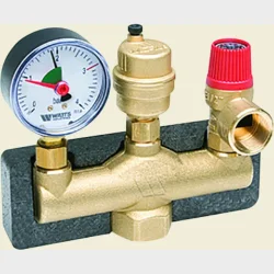 Samlest 3/4" 2,5 Bar Isoleret