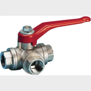 Kuglehane 3-Vejs L-Boret 4-Pakn. 1