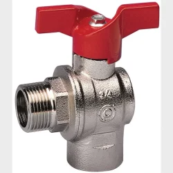 Vinkelkuglehane N/M T-Greb 1/2" 59Ros/9