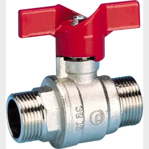 Kulventil Ljus T-handtag Np/Np 1/2