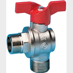 Vinkelkulventil N/N T-handtag 1