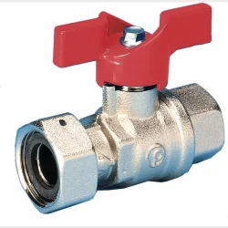 Kuglehane M/Forskr T-Greb Rd 1" X 3/4"