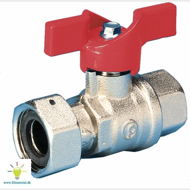 Kuglehane M/Forskr T-Greb Rd 1" X 3/4"