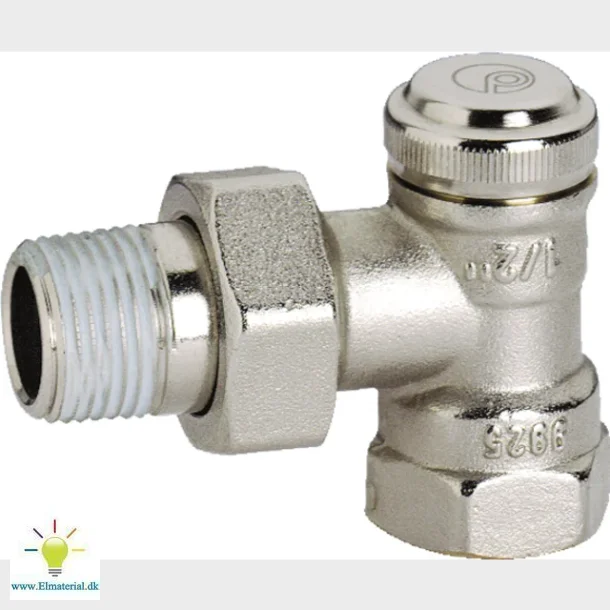 Returlbsventil Vinkel 1/2