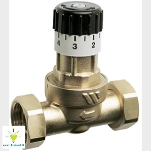Overstrmningsventil 3/4" Lige