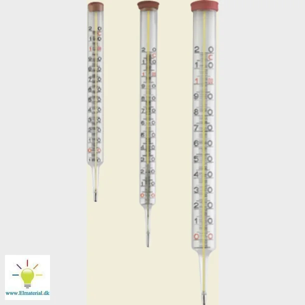 Termometerglas -10/+120C. Til 480150704