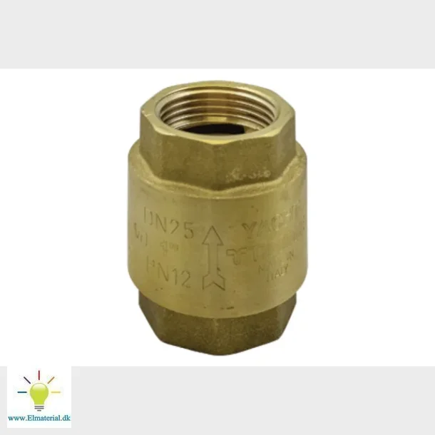 Kontraventil M/M 1" Messing