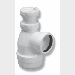 Hvid Pungvandls 1 1/4" - 40 Mm