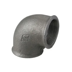 Vinkel Svart Mf/Mf 90Gr 1 1/2